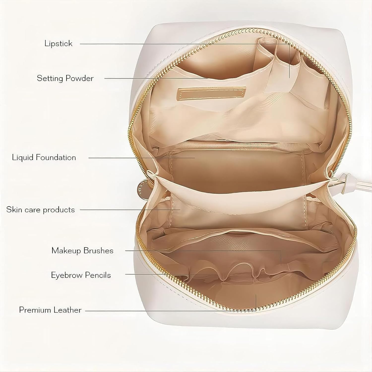 PU Leather Cosmetic Bag
