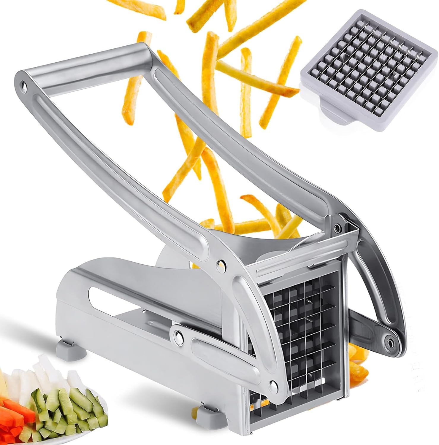 French Fries & Potato Chips Cutter Machine with Blade
