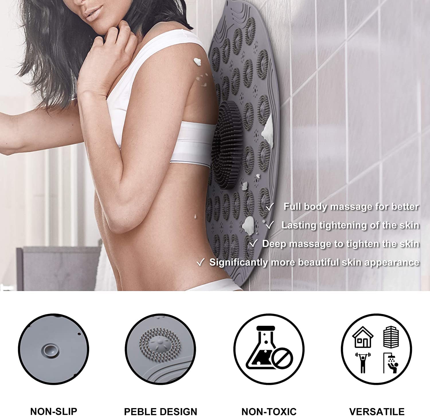 Round Bathroom Mat
