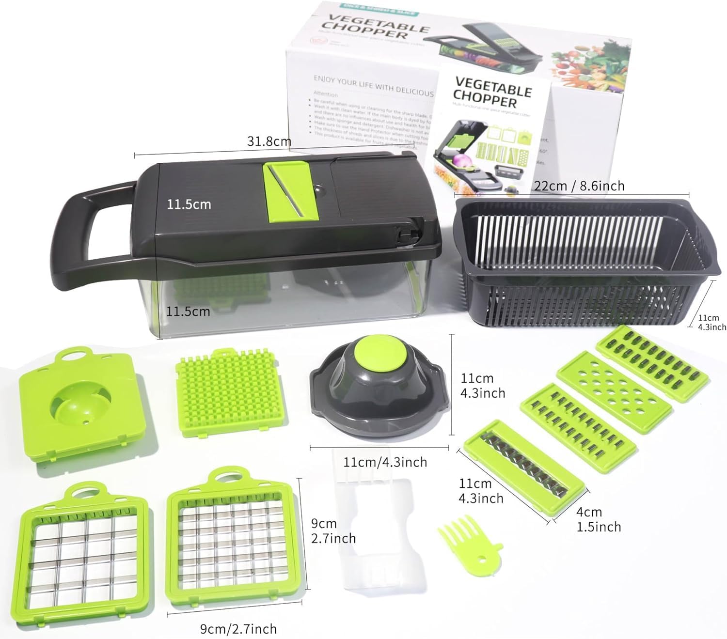 14 in 1 Food Chopper