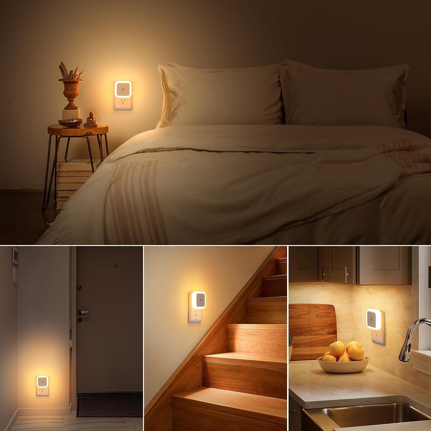 Smart Motion Sensor LED Light Bulb with Automatic On/Off  (Pack of 2)