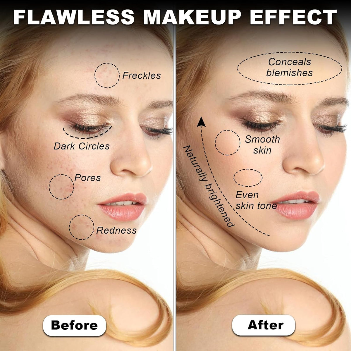 Color Changing Foundation Stick | Blanc Cover Cream Stick