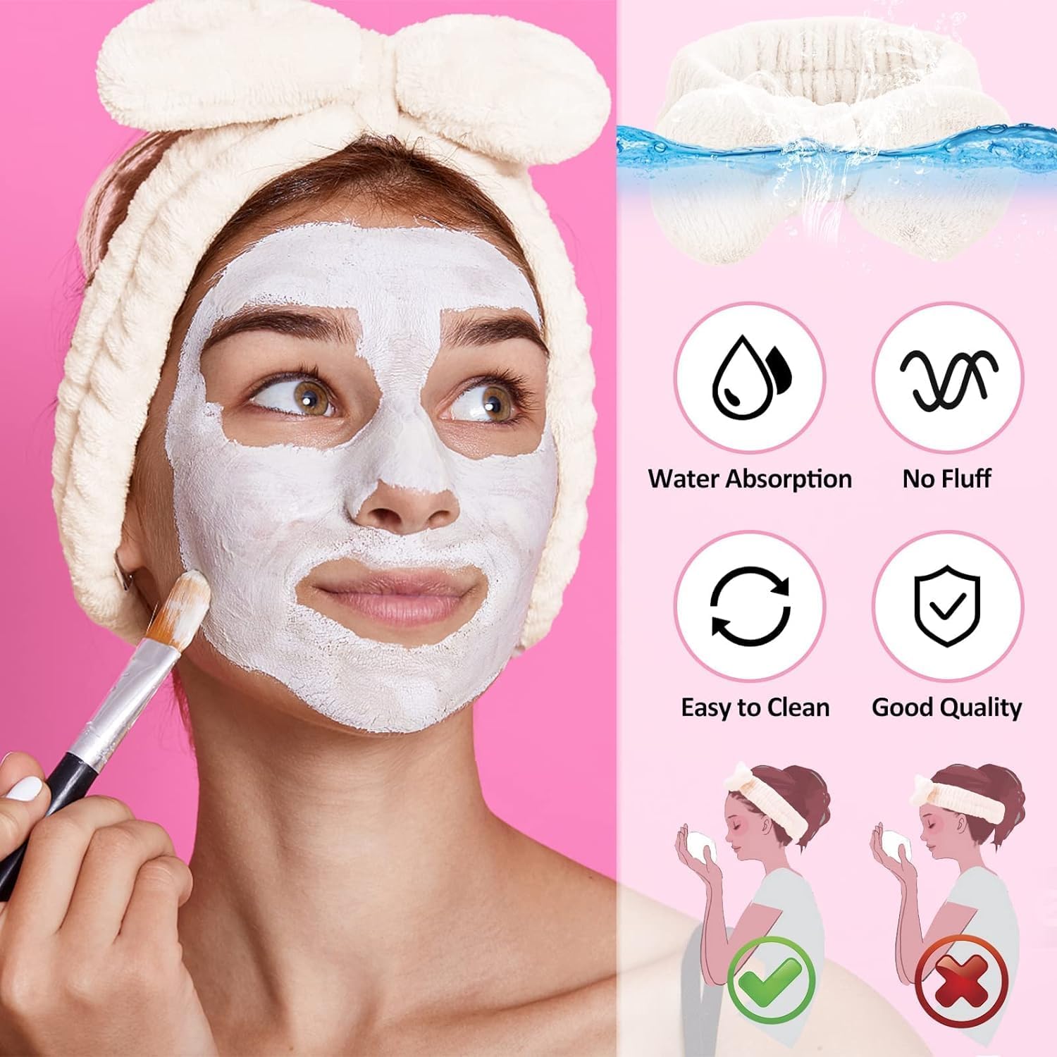 SPA WRIST AND HEAD BANDS