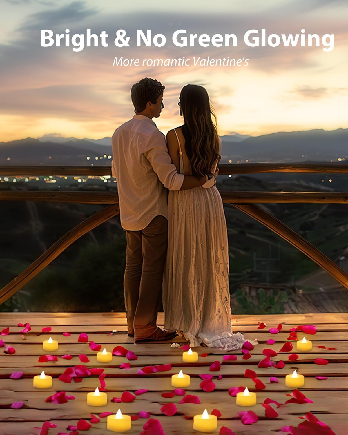 6 Pcs LED Tea Light Candles, Festival Gifting (Pack of 6)