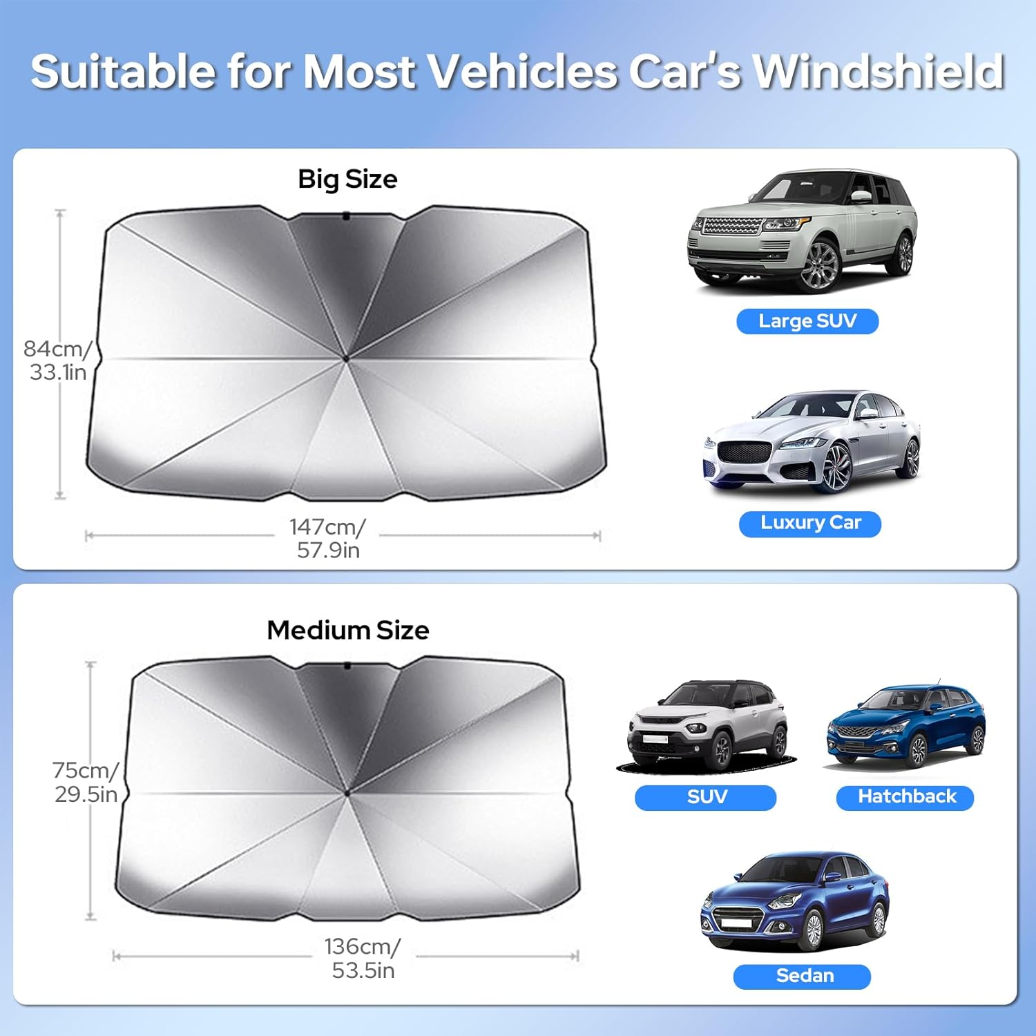 Foldable Car Umbrella