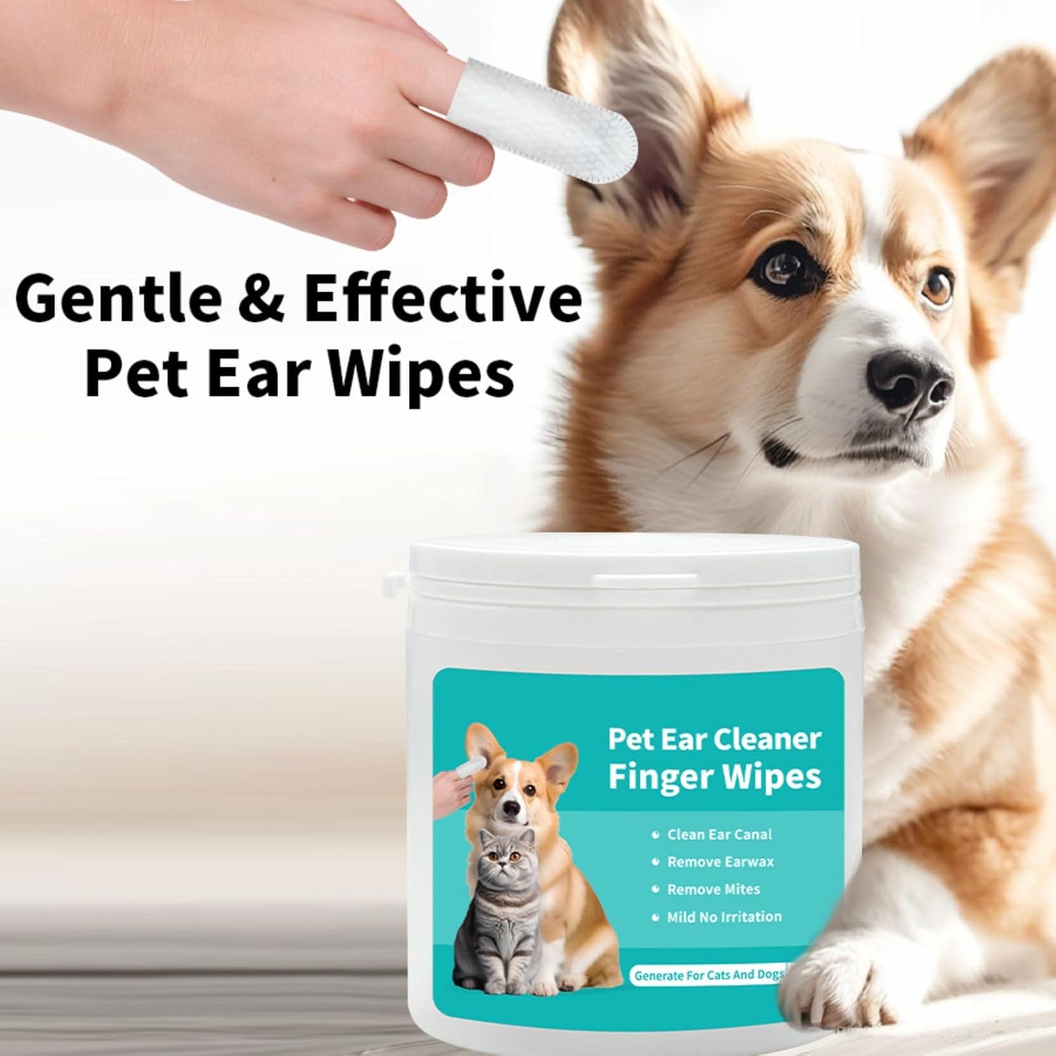 Dog Ear Cleaning Wipes