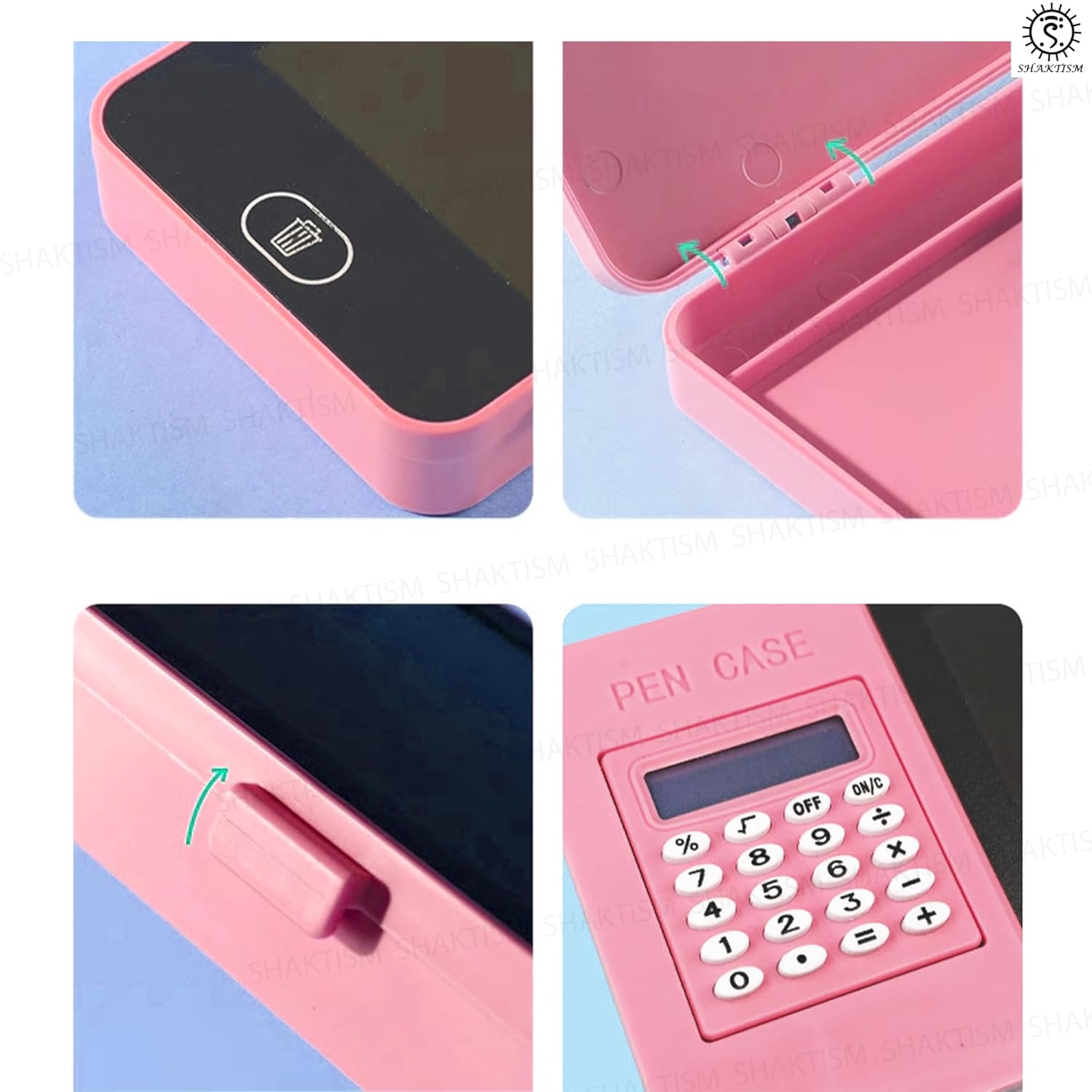 LCD Pencil Case with Calculator