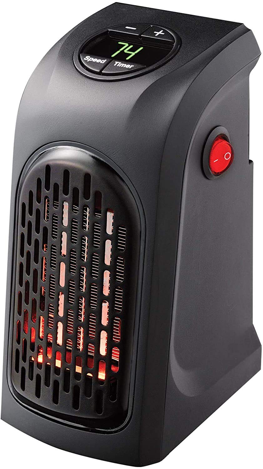 Electric Handy Room Heater Compact Plug-in, The Wall Outlet Space Heater 400Watts