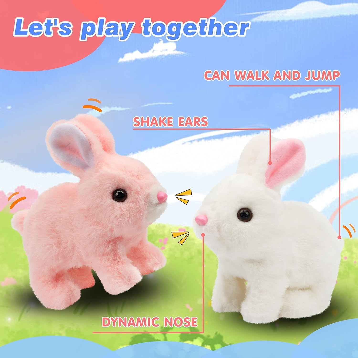Jumping Rabbit Toy