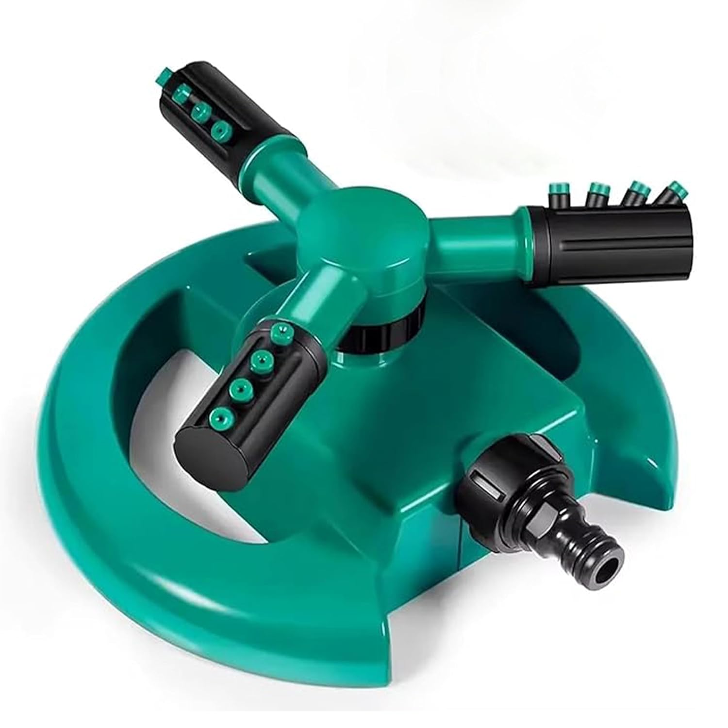 3 Arm 360° Sector Rotating Water Sprinkler Garden Pipe Hose Irrigation Yard