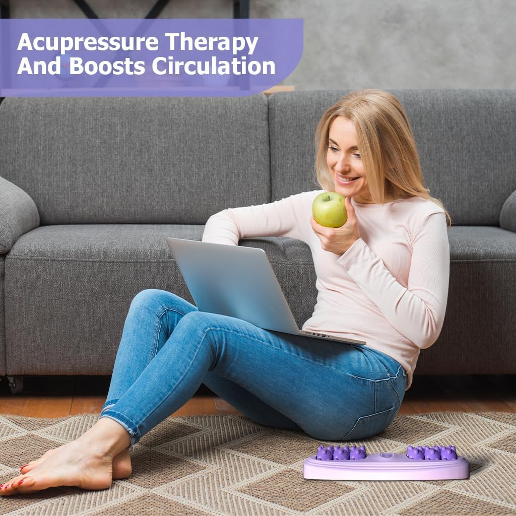 Portable Double Foot Massage Roller
