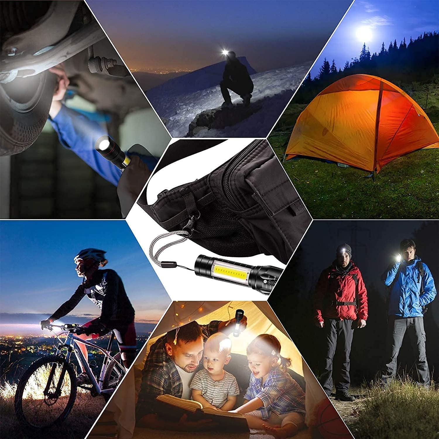 2 In 1 Mini Torch Light