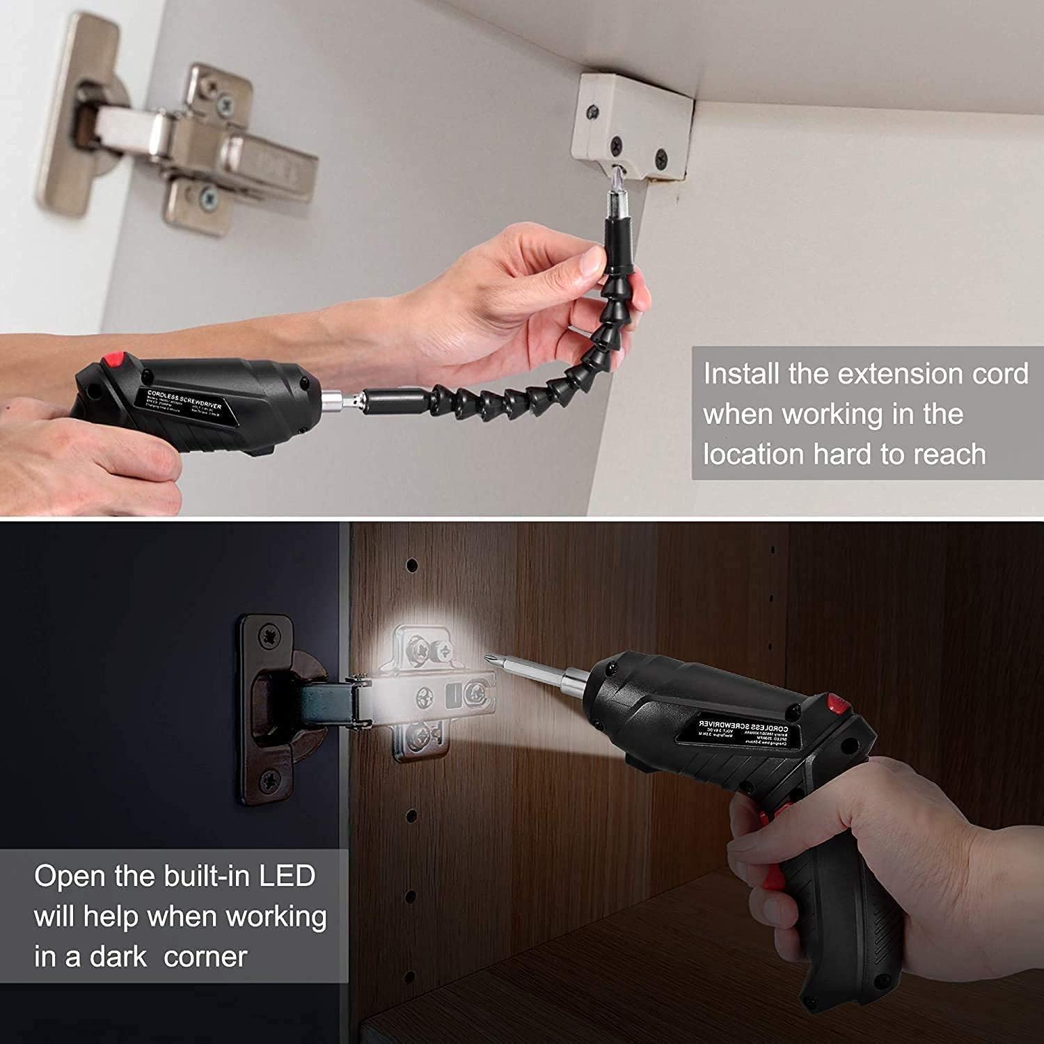 47 in 1 Cordless Electric Screwdriver Set