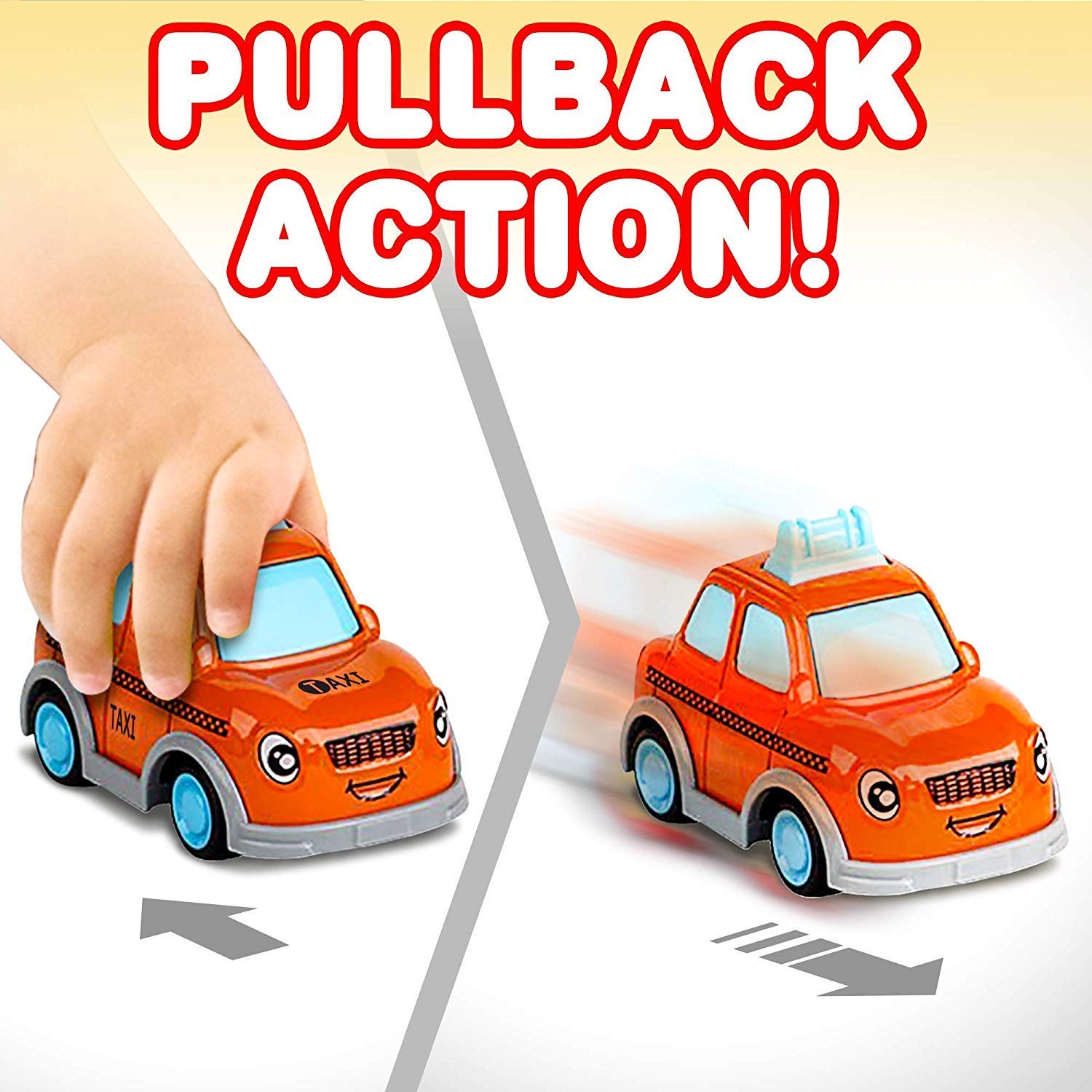 6 PCS METAL CAR TEAM