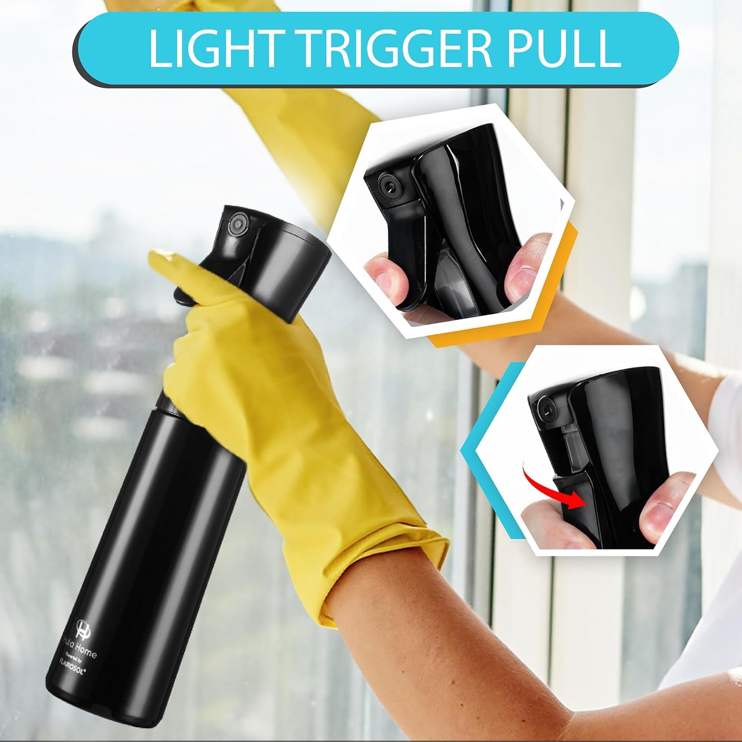 Refillable Empty Mist Water Spray Bottle