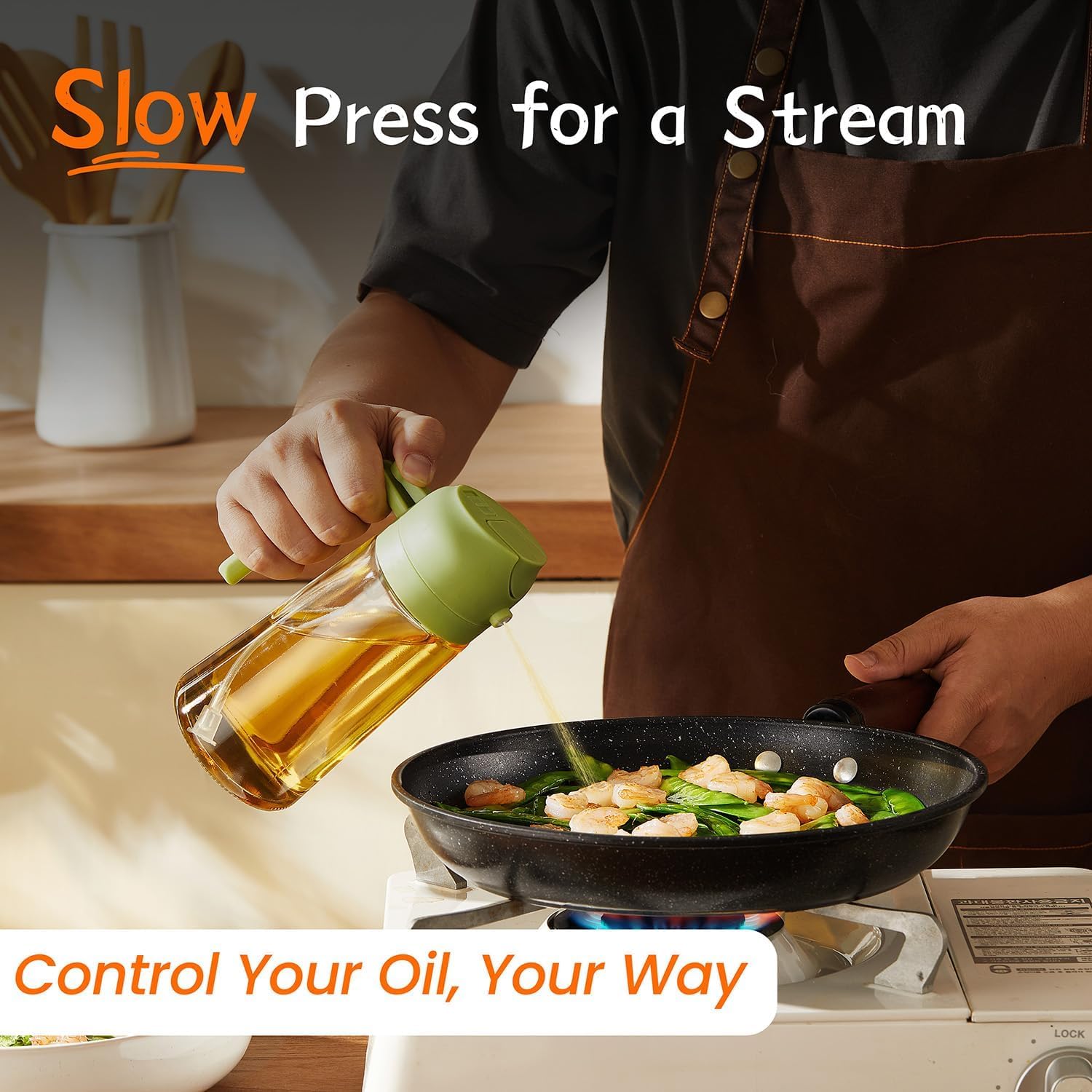 580 ml Oil Sprayer & Dispenser Bottle