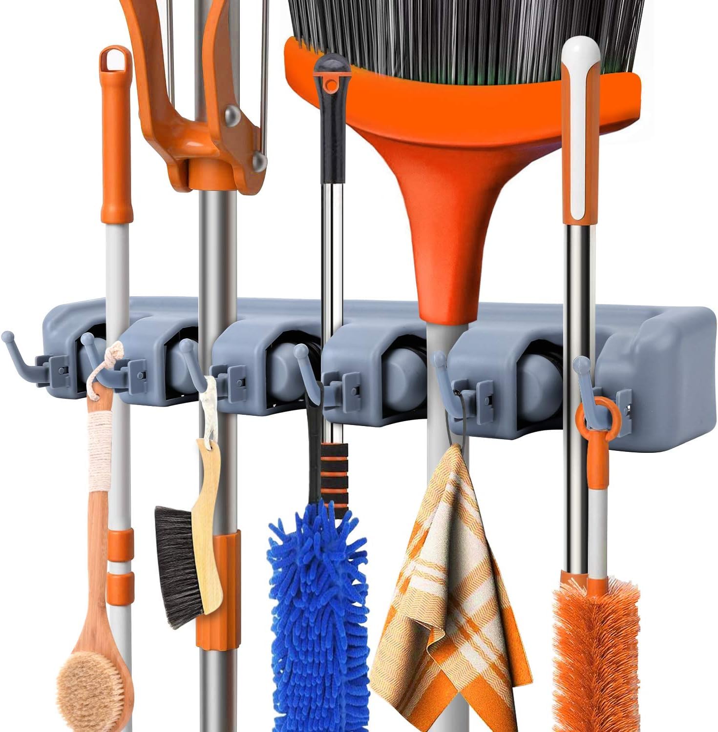 5 Slot Broom Holder