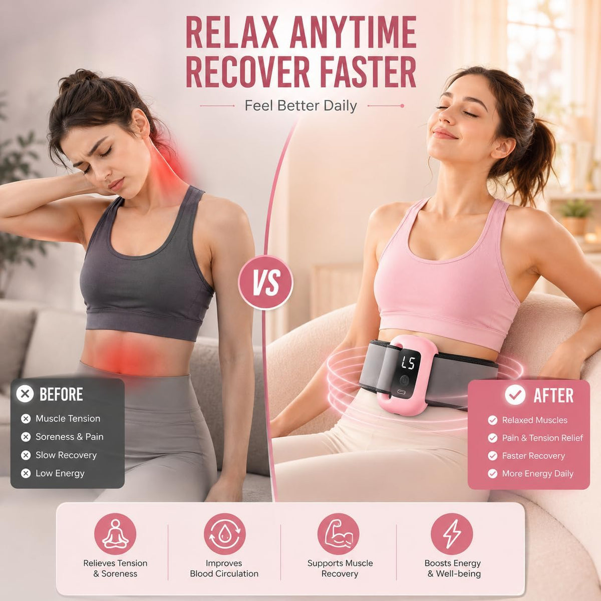 Electric Fascia Massage Ring