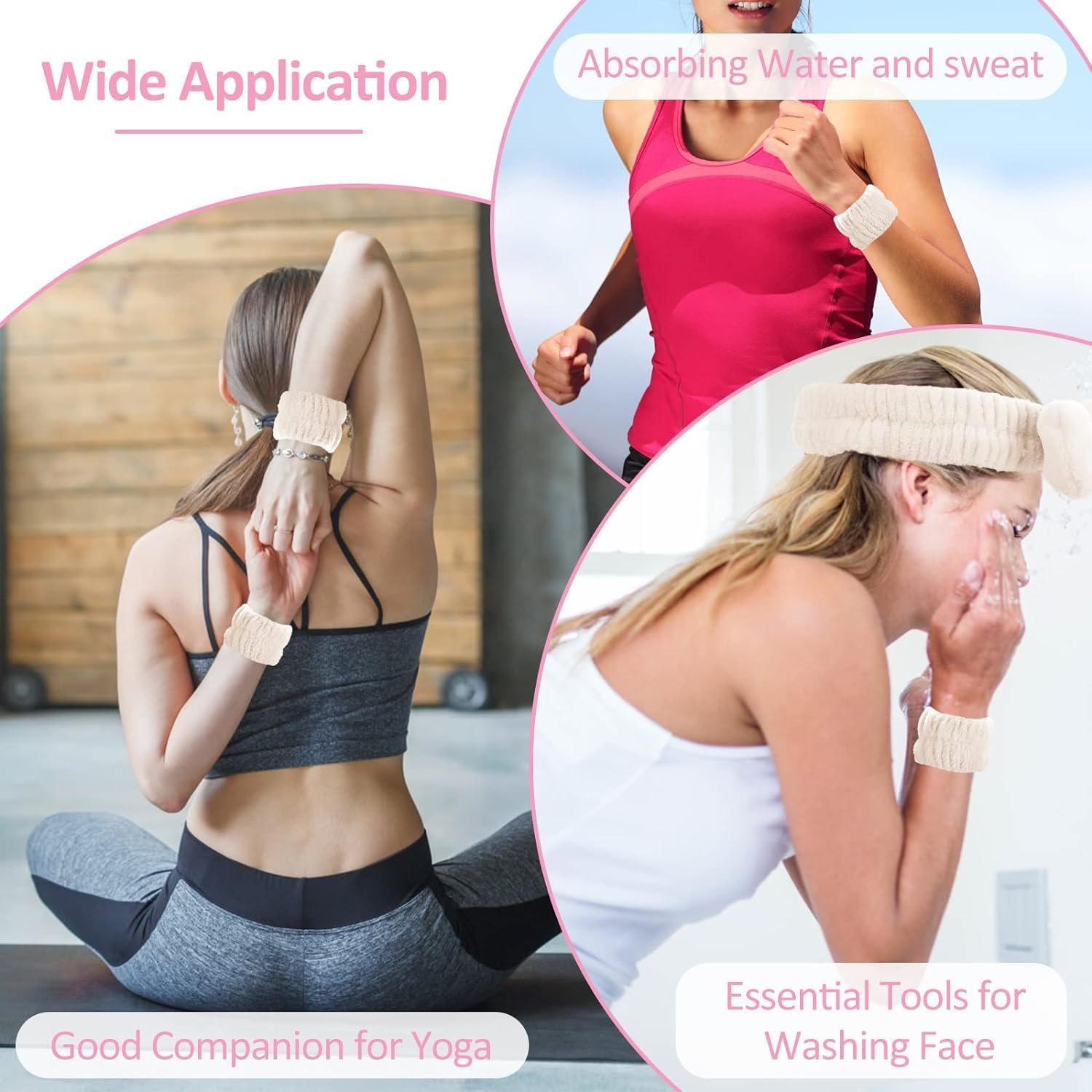SPA WRIST AND HEAD BANDS