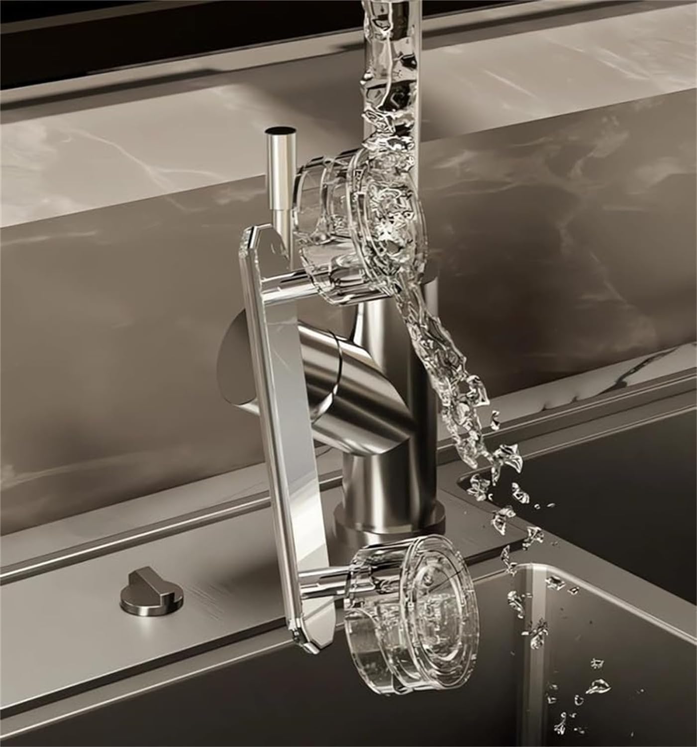 Suction Door Handle | No Drill Adhesive Handle for Bathroom, Glass, Toilet, Sliding Door | Strong Suction Cup Grip Handle – Adjustable Plastic Handle (Pack of 1)