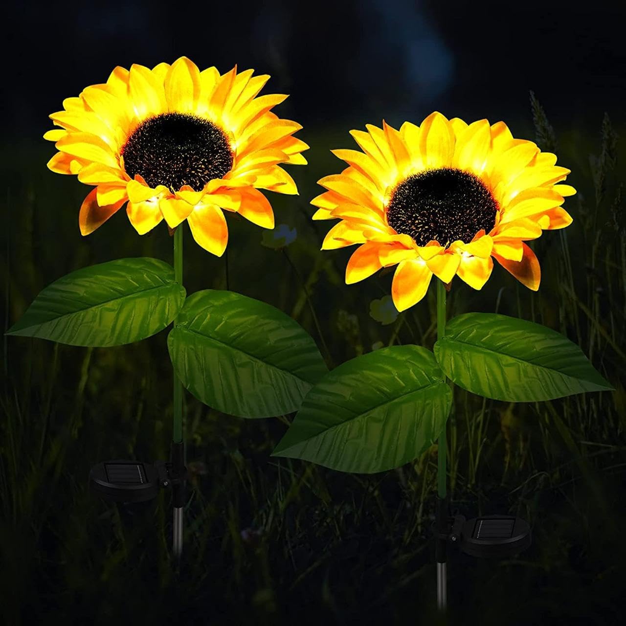 Sunflower Garden Light(2 PIS) Solar Garden Lights Outdoor