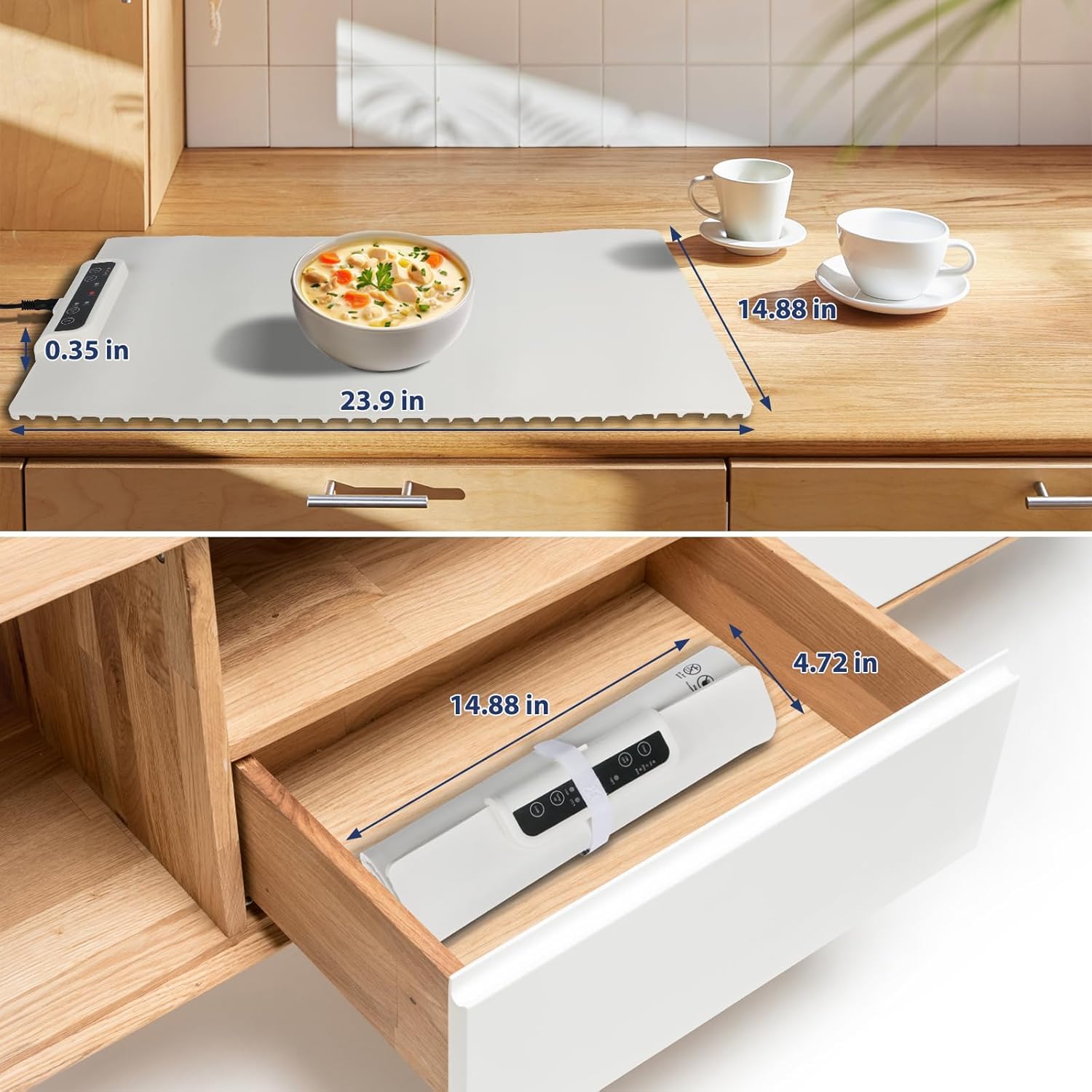 Surface Heating Mat - Electric Heating Tray