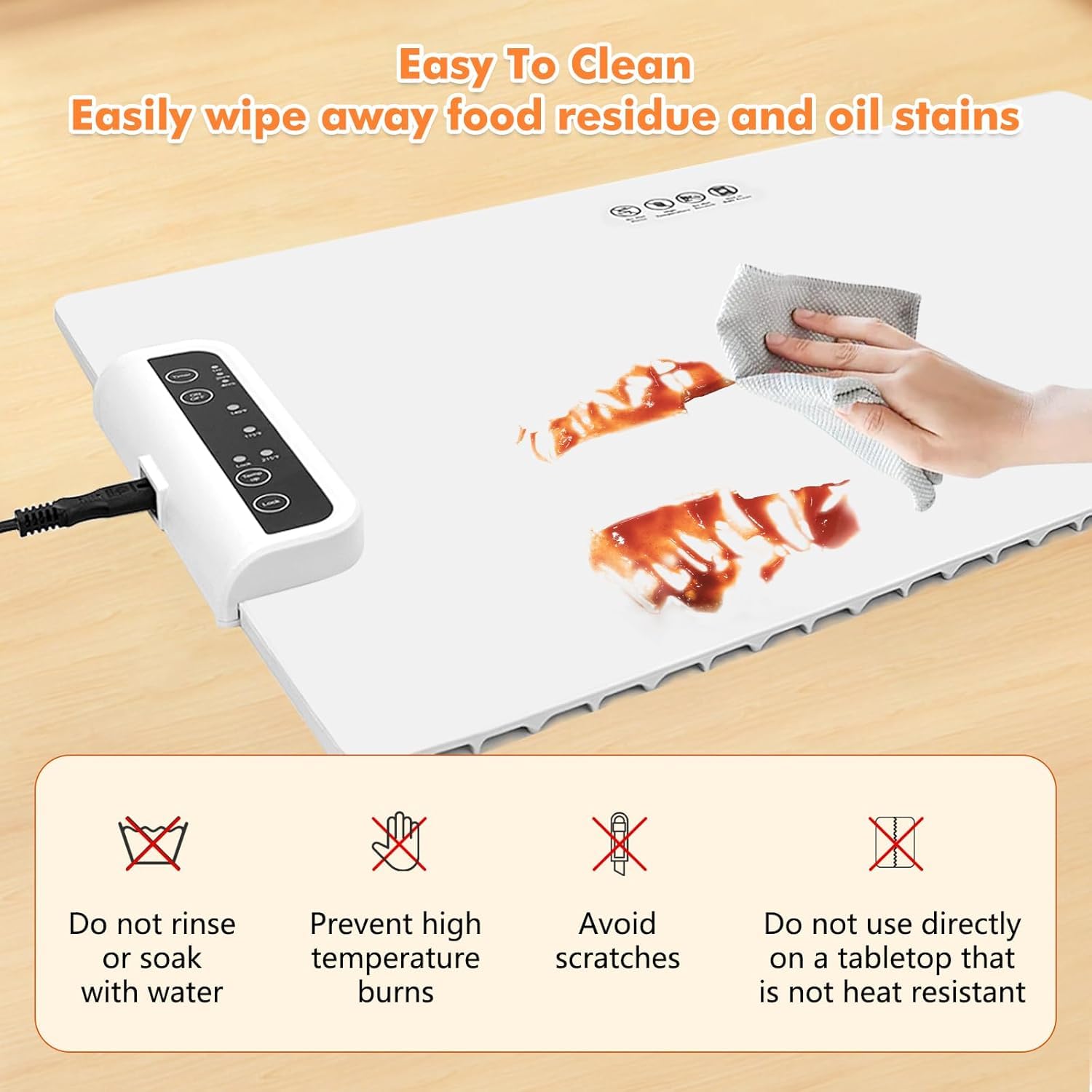 Surface Heating Mat - Electric Heating Tray