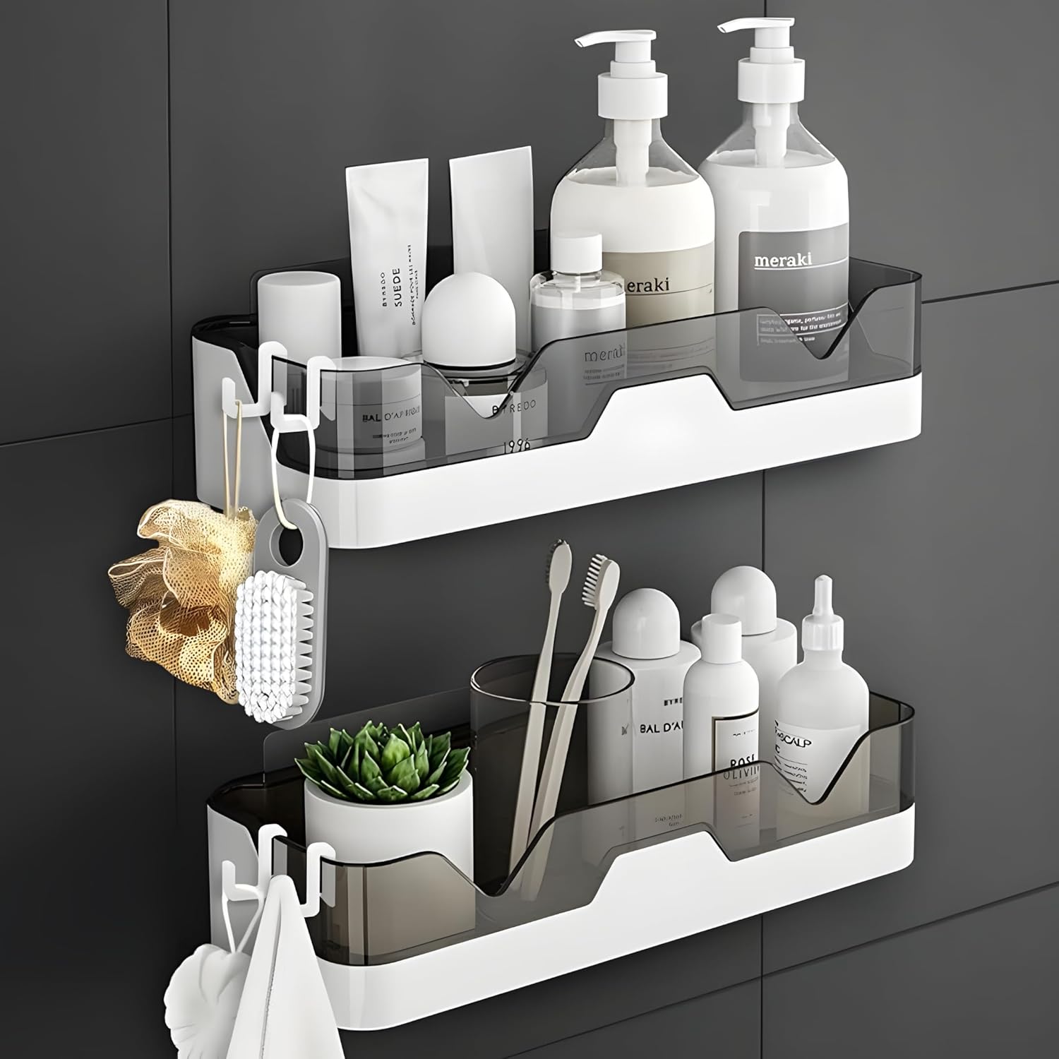 Bathroom Accessories, Bathroom Rack, Bathroom Shelf Organizer, Wall Mounted Shelf