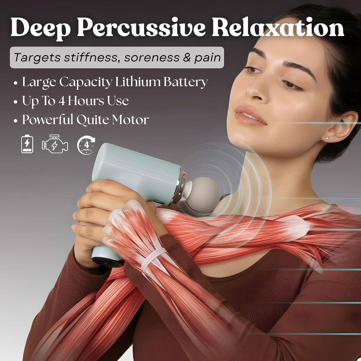 3 HEAD MASSAGE GUN