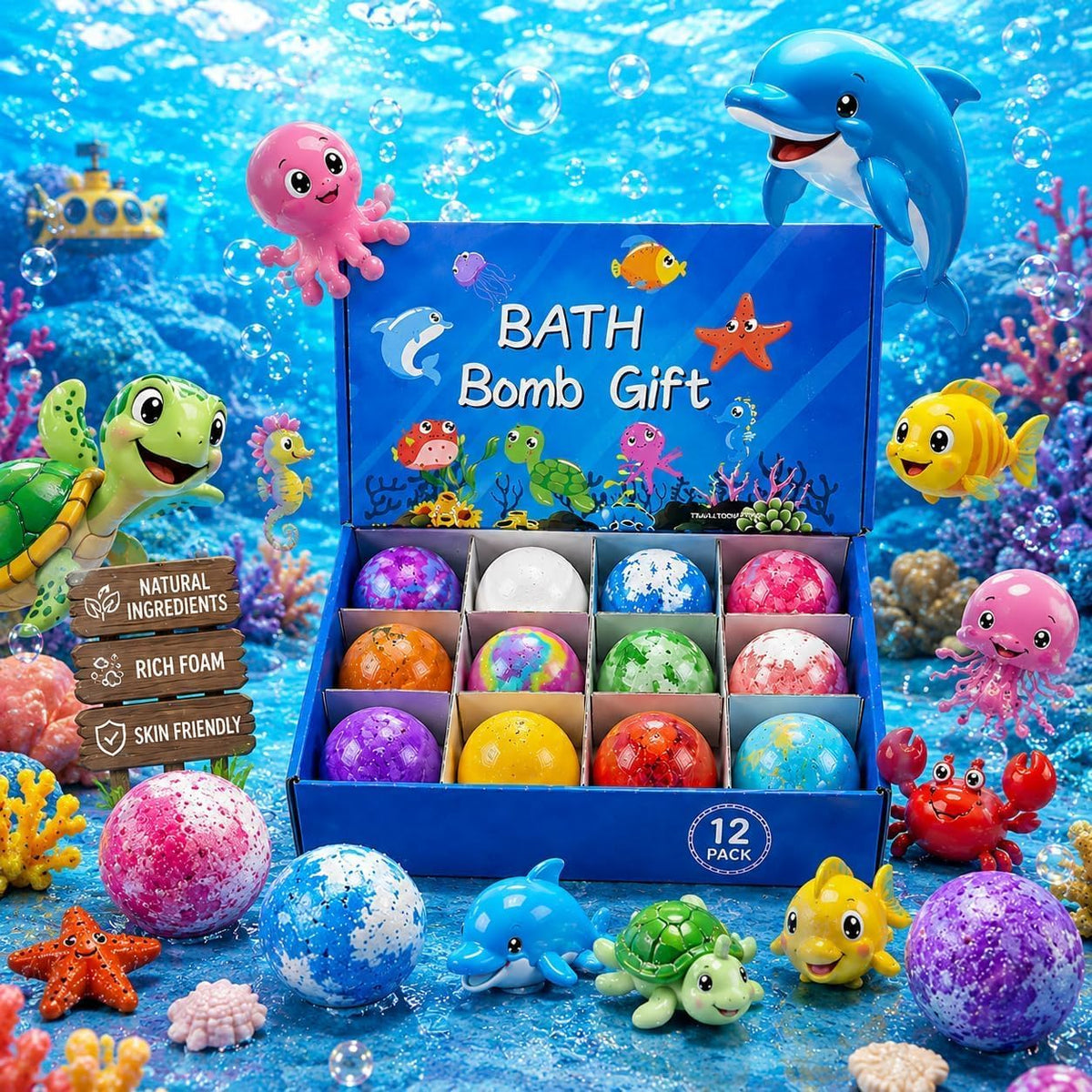 Bath Bomb (12 PCS)