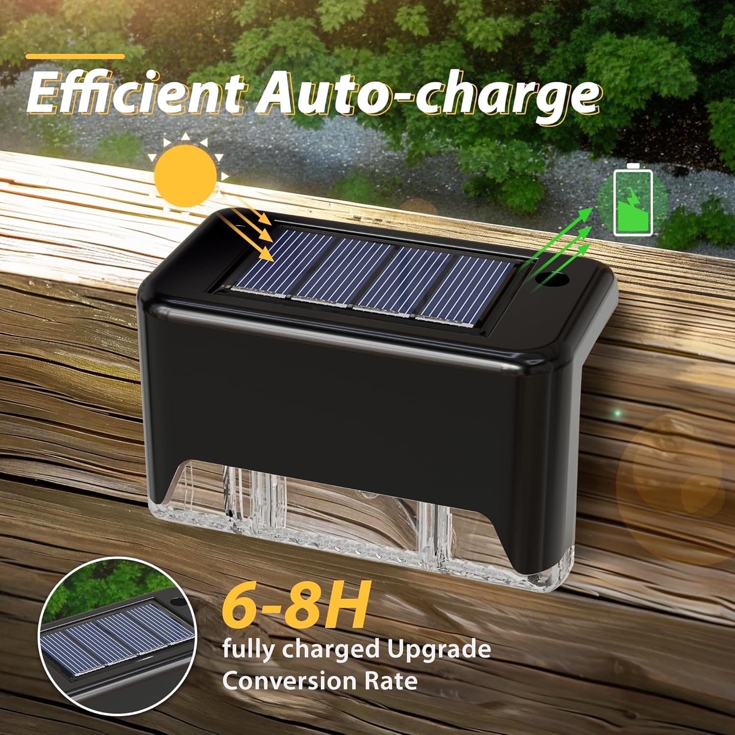 Solar Stair Lamp (4 PIS)