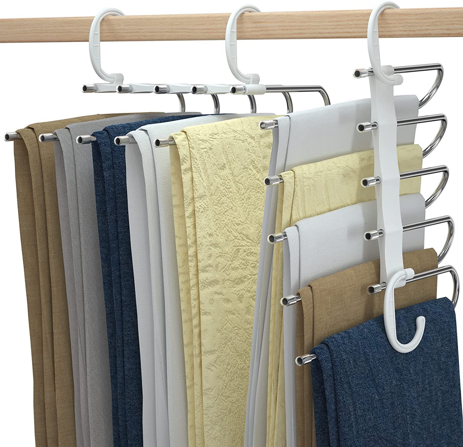 5 in 1 ABS Foldable Hangers (Pack of 2)