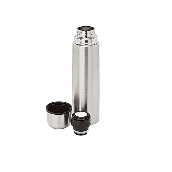 12 Hours Cold Water Guarantee Home Joy Hot & Cold Bullet Style Flask 1000 ml with Bottle Pouch + Free Bottle Brush