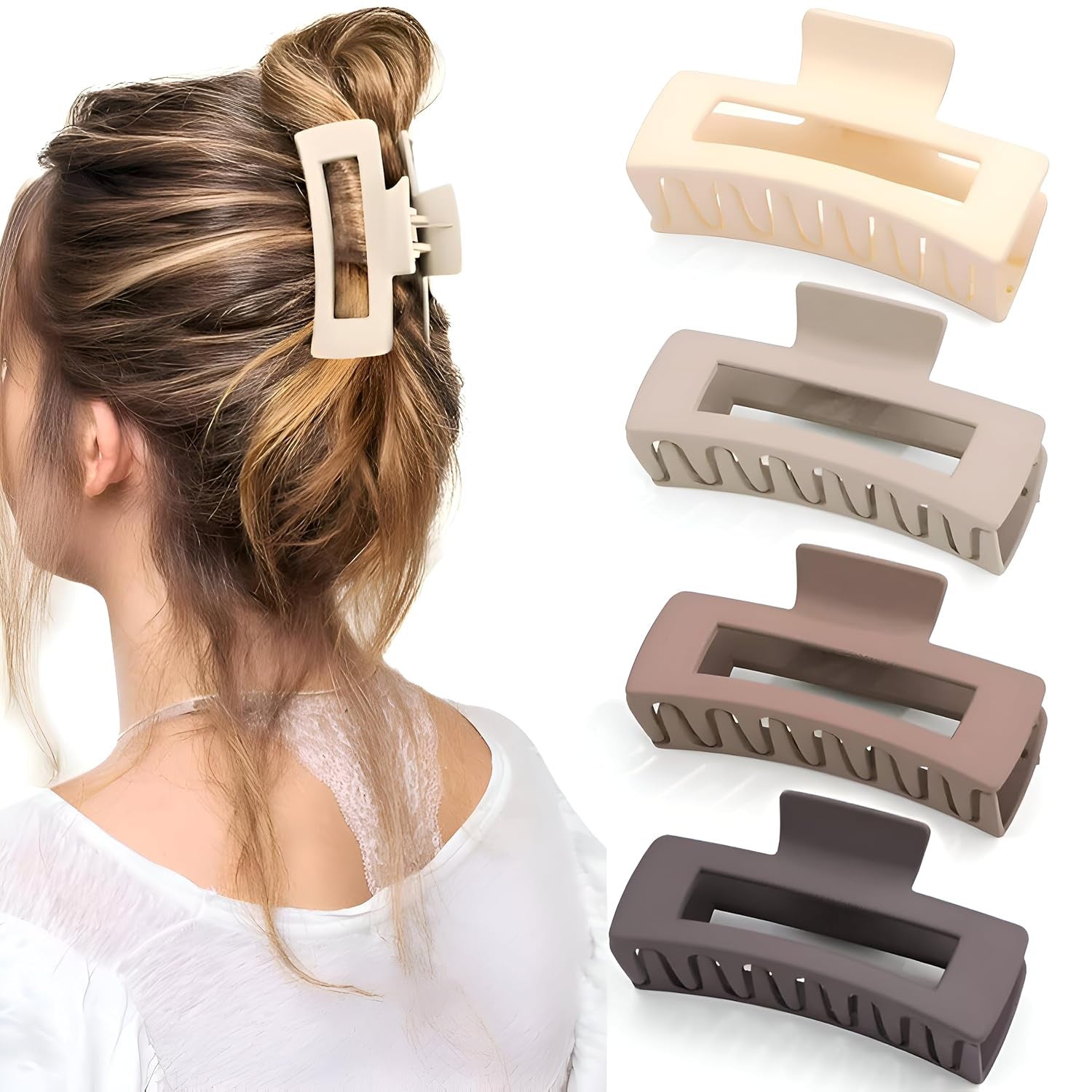 HAIR CLAW CLIPS( pack of 2)