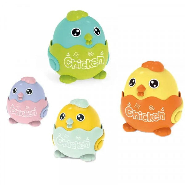 oys Press & Go Chicken Toy for Toddlers: Fun & Engaging Baby Toy for Boys & Girls