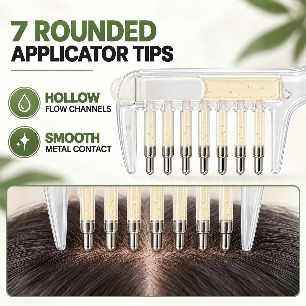 Hair Oil Applicator Comb | Scalp Oil Applicator Comb